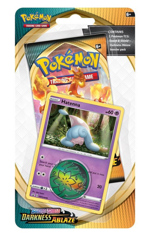 Sword & Shield: Darkness Ablaze - Single Pack Blister (Hatenna)