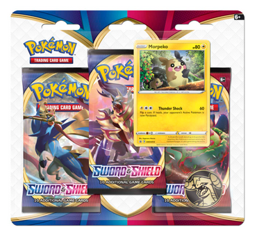 Sword & Shield - 3-Pack Blister (Morpeko)