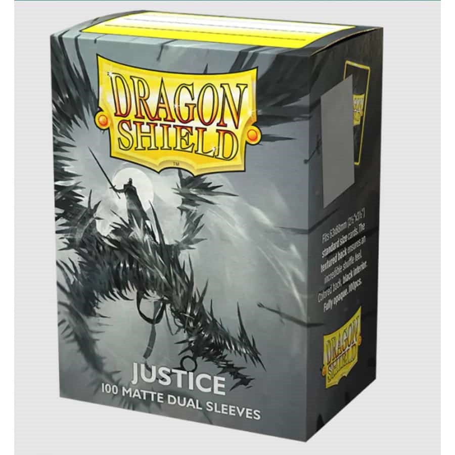 Dragon Shield Dual Matte Standard Sleeves - Justice (100-Pack)