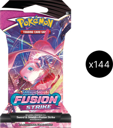 Sword & Shield: Fusion Strike - Sleeved Booster Case