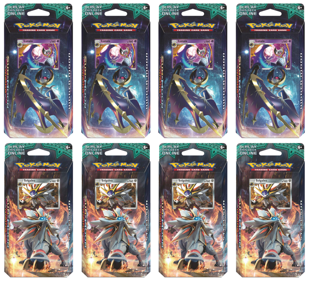 Sun & Moon: Guardians Rising - Theme Deck Display