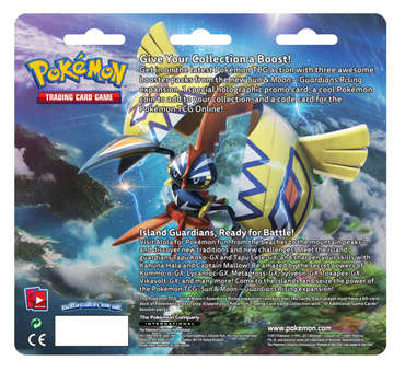 Sun & Moon: Guardians Rising - 3-Pack Blister (Turtonator)