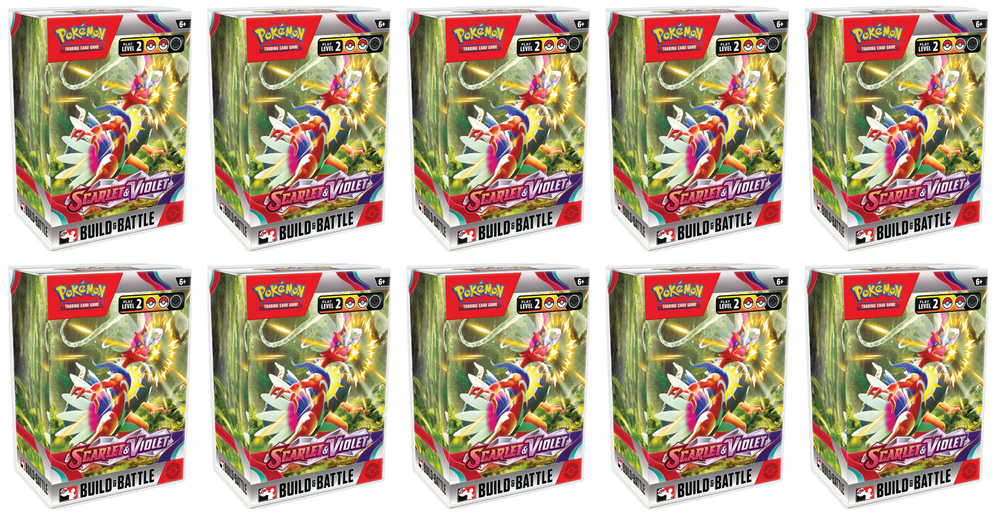 Scarlet & Violet - Build & Battle Box Display