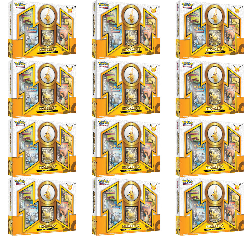 Generations - Red & Blue Collection Case (Pikachu EX)