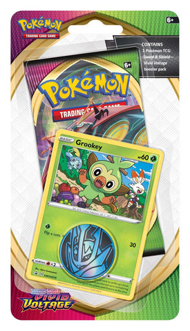 Sword & Shield: Vivid Voltage - Single Pack Blister (Grookey)